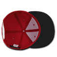 thumbnail image 5 of Decky 1071 Acrylic/ Vinyl Snapbacks-Red/Black, 5 of 6