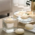 thumbnail image 3 of Darice 3" Floating Candles - Disk - White - 3" - Unscented, 3 of 5