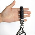 thumbnail image 3 of Leather Keychain for Mercedes Benz Key Chain Car Logo Key Chain Accessories Keyring with Logo (Mercedes Benz), 3 of 7