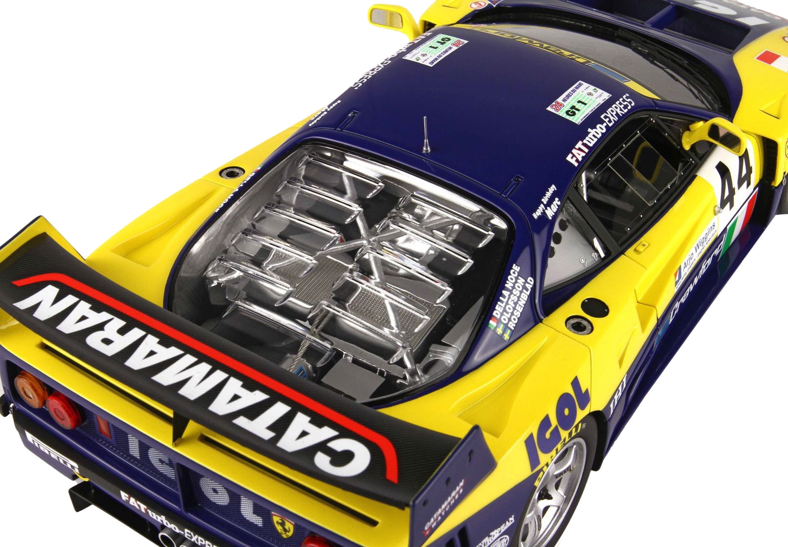 1/18 BBR フェラーリ F40 LM 24H Le Mans 1996 BBR 1/18 - FERRARI F40 LM - Le Mans 1996 - Walmart.com