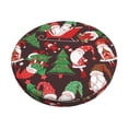 thumbnail image 1 of Disketp Merry Christmas1 Funda Redonda para Taburete, Funda de Cojín para Silla de Bar Suave y Elástica-12 inch, 1 of 1
