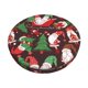 thumbnail image 1 of Balery Merry Christmas1 Fundas de asiento para taburete de bar redondo de tela de terciopelo ajustables que protegen de arañazos y manchas para sillas de 14 a 17 pulgadas.-12 inch, 1 of 7