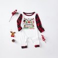 thumbnail image 5 of Matching Family Christmas Pajamas, We Are Family Christmas 2026 Raglan Top And Plaid Pants, Soft Loungewear for Christmas Eve, Cozy Sleepwear for Xmas Morning, Matching Pjs for Photos, 5 of 5