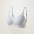 thumbnail image 2 of Ashirexll Plus Size Bras for Women, Push Up Bra, Full Coverage Wireless T Shirt Bra Everyday Comfortable Fashion Casual Solid Color, 2 of 7