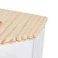 thumbnail image 4 of Hamster Sand Bath Container,Hamster Sand Bath Shower Hamster Digging Sand Container Hamster Bathroom Box Achieve More, 4 of 5