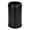 Matte black - Open-Top, variant on 17 Gallon Swing Top Kitchen Trash Can, 65 Liter Large Capacity Recycling Bin, Commercial Stainless Steel Waste Container, Round Waste Bin for Outdoor, Home Office, Restaurant - Black Swing Top