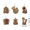 thumbnail image 3 of 6PCS Christmas Diamond Art Kits for Adults, Crafts Hanging Ornaments for Christmas Tree, Xmas Tree Decoration Diamond Art Christmas Ornaments & Pearl Art Ornaments, 3 of 7