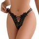 thumbnail image 1 of Braguitas menstruales impermeables con cintura de encaje para mujer - Braguitas altas/de talle medio para el posparto/días activos - Negro, 1 of 5