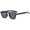 Black, variant on OJJCXA Sunglasses Womens Men Blue Light Round Border Anti Color Tinted Visor Sun Shades UV Protection Polarized Glasses Blue One Size