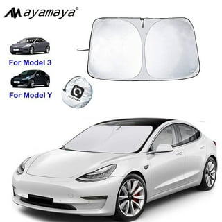  Tesla Model 3 Screen Cover Accessories for Display Protection  and Sun Shade Protector, Easy Install Center Console Folding Sunshade  Sleeve to Protect from Scratch, Dust and Heat : Automotive
