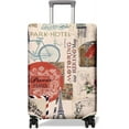 thumbnail image 1 of Travel Luggage Cover Suitcase Protector Fits 18-32 Inch Luggage Wheel Covers Patterned Travel Related Items Flower Luggage Protector Elastic Luggage Anti-scratch Suitcase Cover XL, 1 of 5