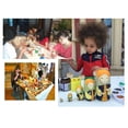 thumbnail image 1 of Muñecas de madera ANGGREK Apilamiento Navidad 2 juegos sin pintar, 1 of 8