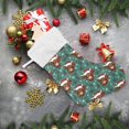 thumbnail image 6 of Ryvnso Christmas Stockings Highland Cattle Christmas 17.7" Large Stocking Decoration 2 Pack, 6 of 7