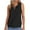 Black, variant on Womens Summer Tank Tops Sleeveless V Neck Business Casual Tank Solid Color Basic Loose Fit Dressy Blouses Work Tee Shirts S-2XL
