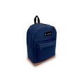 thumbnail image 2 of Everest 17" Suede Bottom Backpack, Navy All Ages, Unisex 1045GL-NY, Carrier and Shoulder Book Bag for School, Work, Sports, and Travel, 2 of 4