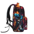 thumbnail image 3 of Fotbe Rock Skull Singer Mochila Casual con Estampado para Escuela, Viajes y Actividades al Aire Libre - Duradera, Ligera y Cómoda, 3 of 5