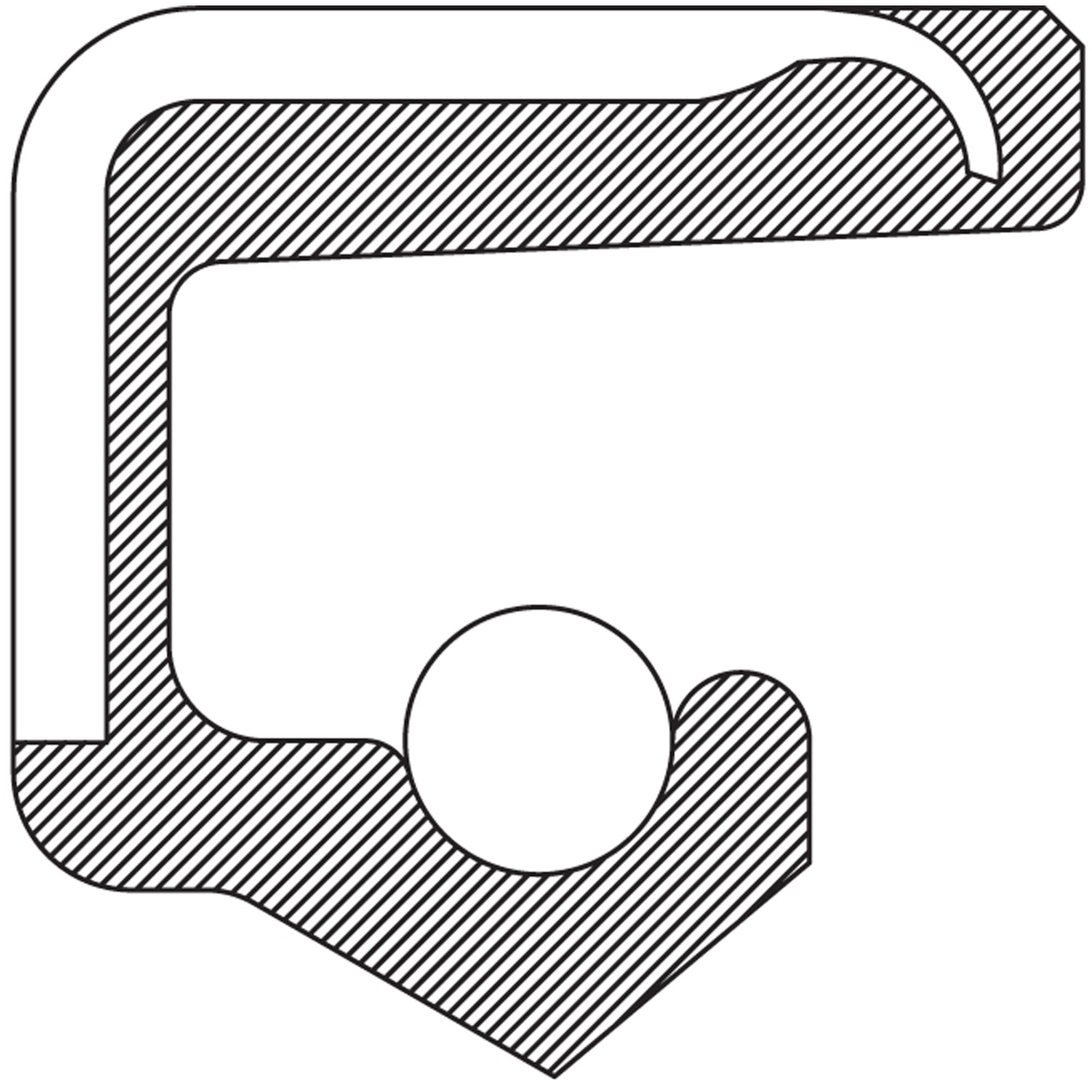 National 223535 Oil Seal Fits select: 2003-2009 CHRYSLER PT CRUISER, 1989-1997 GEO METRO