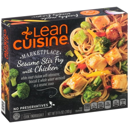 LEAN CUISINE MARKETPLACE Sesame Stir Fry with Chicken 9.875 oz. Box