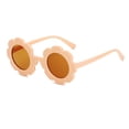 thumbnail image 1 of Graflsoa Charming Floral Design Kids Sunglasses with Pastel Frames for Sun Protection and Style, 1 of 3