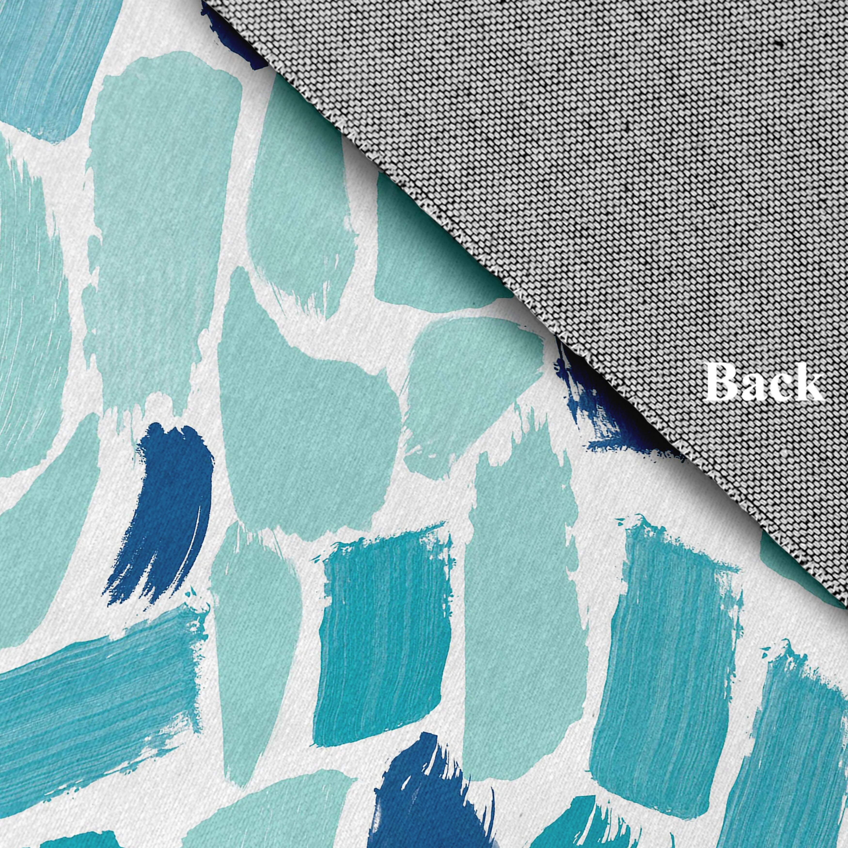 Simply Daisy 3' x 5' Blue Wenstry Spring Chenille Rug
