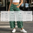 thumbnail image 3 of Avirosel Women's Polka Dot Barrel Jeans Casual High Waisted Wide Leg Cropped Denim Pants with Pockets for Fall Green, 3 of 9