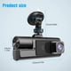 thumbnail image 3 of Cámara de Dash Frontal y Trasera, Grabadora de Vídeo de Coche DVR 1080P FHD. Pantalla de 0Pulgadas, Ángulo Amplio de 170°, -Sensor, Estacionamiento, Grabación en Bucle, 3 of 8