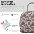thumbnail image 3 of Lunch Bag Lunch Box for Women Reusable Insulated Lunch Bags,Water-Resistant Gothic Cooler Lunch Tote Bag, Large Capacity for Work Travel Picnic, 3 of 6