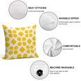 thumbnail image 3 of Yellow Modern Art Geometric Pillow Covers,Yellow Modern Art Geometric Throw Pillow Covers 24"×24" ,Living Room Sofa Couch Pillow Covers,Decorative Pillow Covers, 3 of 7