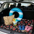 thumbnail image 2 of HUISEFOR Red Ladybug Car Trunk Mat 29" x 39" Cargo Mat Rear Trunk Liner Anti Slip Vehicle Interior Accessories Easy Installation Universal Fit for Most Cars, 2 of 7