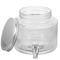 thumbnail image 3 of Glass Beverage Dispenser with Tap 2.8L Storage Jar for Drink and Liquid, 3 of 5