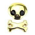 thumbnail image 2 of TIMIFIS Skull Bumper Sticker Skull Car Sticker Car Personality Car Sticker Skull Body Sticker Metal Skull Body Side Door Decoration Sticker Car Stickers, 2 of 6