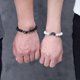thumbnail image 2 of Yin Yang My Sun and Stars Moon of My Life Stone Couples Bracelets, 2 of 4
