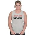 thumbnail image 3 of Leave Me Alone Only Speaking Dog Tank Top T Shirts Men Women Brisco Brands S, 3 of 6