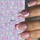 thumbnail image 4 of Adhesivos KAICCOSO para decoración de uñas con estampado de mariposas florales en relieve en 5D, 2 u, 4 of 8