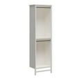 thumbnail image 5 of Systembuild Evolution Elga Elga 2-Shelf Double Clothing Rod Closet Tower, Ivory Oak, 5 of 14