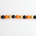 thumbnail image 6 of Fall Beads Garland Halloween Hanging Decor with Pumpkin Maple Leaf and Plaid Tassels Bead Tassels Colorful Wooden Beaded for Thanksgiving Farmhouse , Fall Harvest Home Decorations., 6 of 6