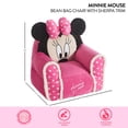 thumbnail image 2 of Puf Idea Nuova, figura pequeña de Minnie Mouse, rosa, 2 of 7