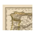 thumbnail image 4 of Historic Map - Spain Portugal - Stieler 1852 - Vintage Wall Art, 4 of 4