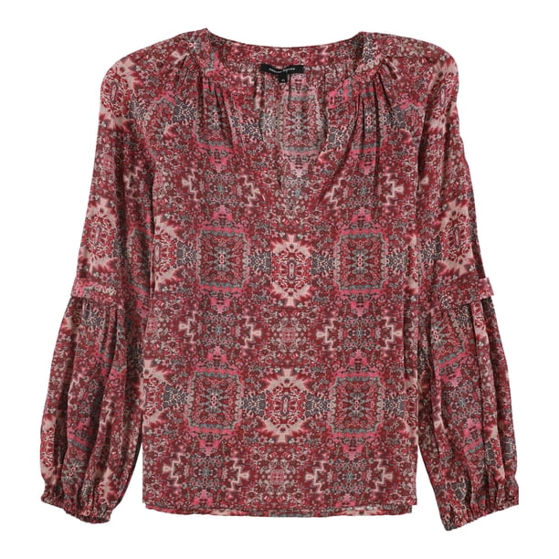 Blusa Campesina Nanette Lepore para mujer rojo pequeño
