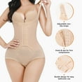 thumbnail image 4 of COMFREE Women's Waist Trainer Shapewear Tummy Control Corset Full Body Shaper Cincher Tank Top with Adjustable Straps, 4 of 7