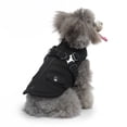 thumbnail image 5 of Baywell Dog Jacket with Harness Outdoor Warm Jackets Winter Windproof Coats with Chest Strap Kit for Medium and Large Dogs, Black, S, 5 of 7