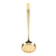 thumbnail image 2 of Cucharón de Sopa Latón Duradero Elegante Color Dorado Brillante Peso Equilibrado Multifunción Cucharón Cuchara Suministros Decorativos para Bodas y Cumpleaños ANGGREK Otros, 2 of 8