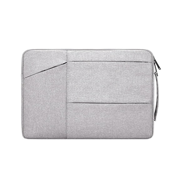 Himition 13.3 Inches Portable Computer Storage Bag Laptop Tote Bag Business Briefcase for Outdoor Travel (Grey)