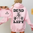 thumbnail image 3 of Dead Lift Skeleton Hoodie – Funny Gym Graphic Hoodie, Unisex Pump Cover for Fitness & Bodybuilding Lovers, 3 of 6