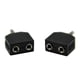thumbnail image 4 of Adaptador 2 Jacks 3.5mm a Plug 3.5mm Estéreo Macho MRS AC111 MORRISON negro 16x11x8, 4 of 4