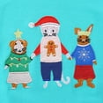 thumbnail image 6 of felwors Girls Pullover Sweatshirts Kids Cute Cartoon Printed Crewneck Tops (Blue,5-6 Years), 6 of 7