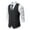 Black#2, variant on Rciityk Men's Suit Vests Business Suit Vestss for Men Formal Slim Solid Fashion Retro Wedding Waistcoat for V-Neck Tuxedo Vests