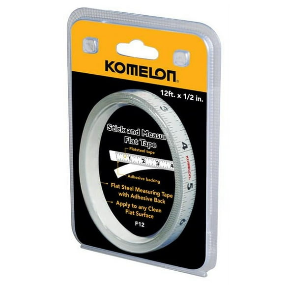 Komelon Règle de Ruban Plat Usa Corporation F12.50 Po X 12 Po