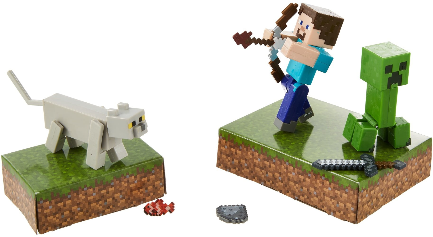 Minecraft Mini Mining Set with Moldable Sand, Environment
