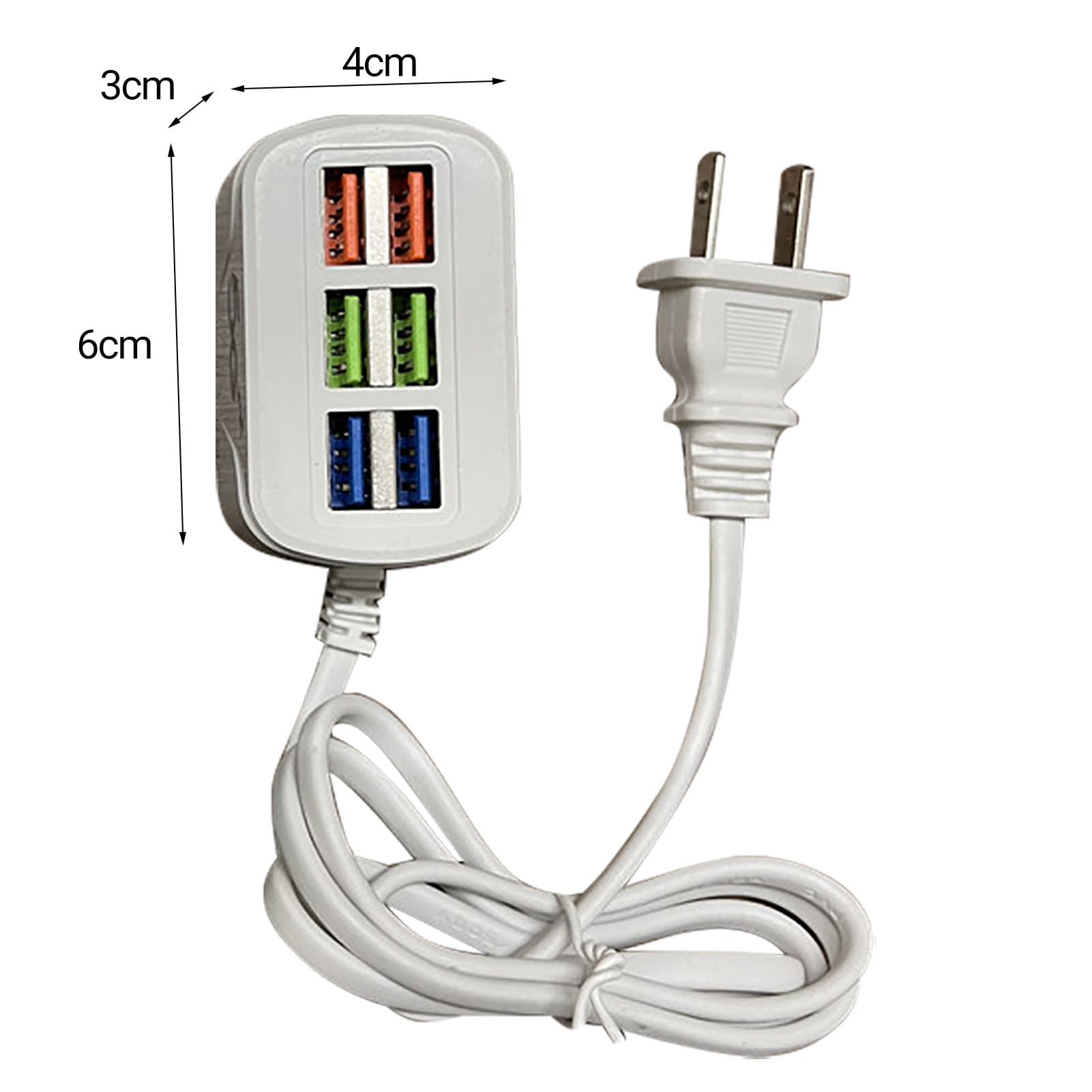 Multiprises 4x2P+T PD USB 3m Blanc - Switch Electric